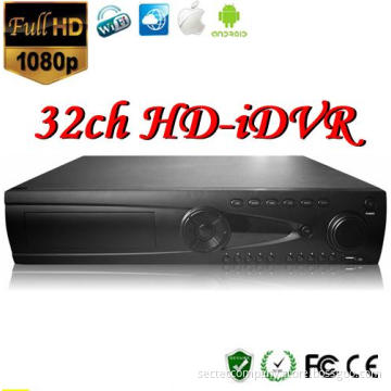 Hot 32CH H. 264 HD DVR Support 8 HDD, High-End DVR (ST-HD-iDVR6132K-S)